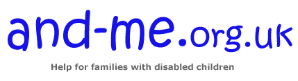 and-me.org.uk support for families with disabled children